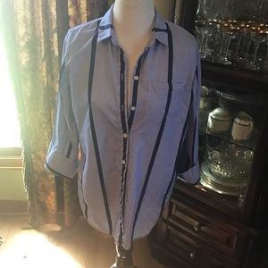 Made well button front shirt